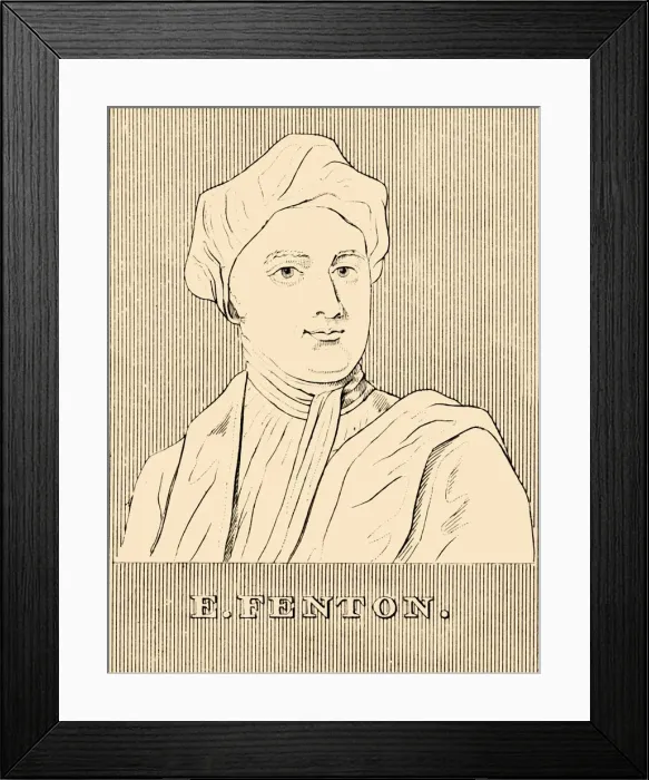 Framed Print : E. Fenton, (1683-1730), 1830. Creator: Unknown Framed Print : E. Fenton, (1683-1730), 1830. Creator: Unknown