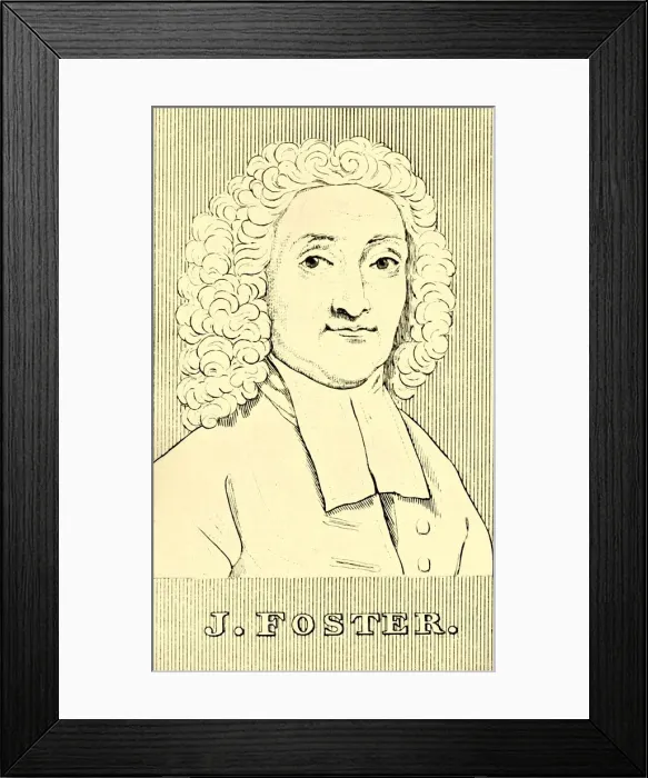 Framed Print : J. Foster, (1697-1753), 1830. Creator: Unknown Framed Print : J. Foster, (1697-1753), 1830. Creator: Unknown