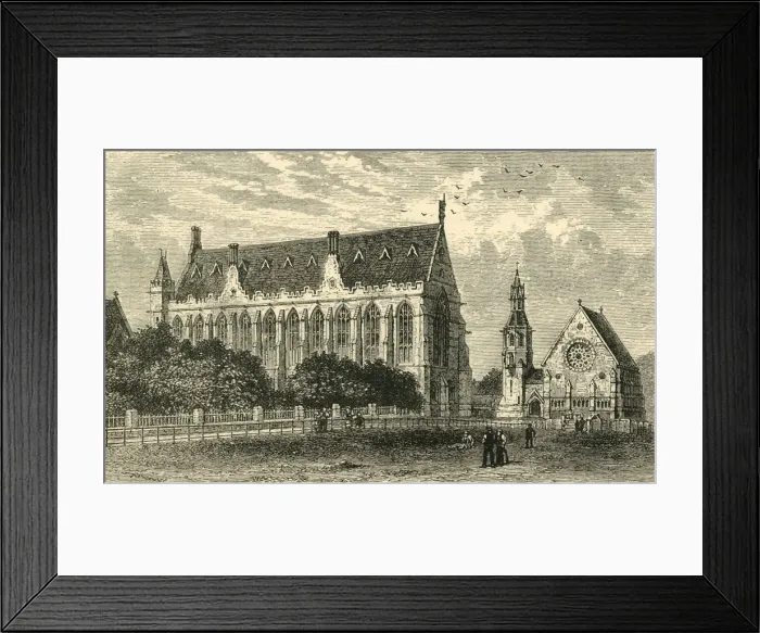 Framed Print : Clifton College, 1898. Creator: Unknown Framed Print : Clifton College, 1898. Creator: Unknown