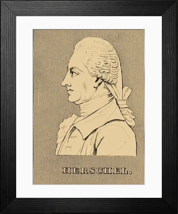 Framed Print : Herschel, (1738-1822), 1830. Creator: Unknown Framed Print : Herschel, (1738-1822), 1830. Creator: Unknown