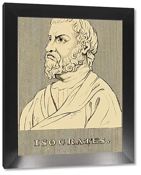 Isocrates, (436-338 BC), 1830. Creator: Unknown