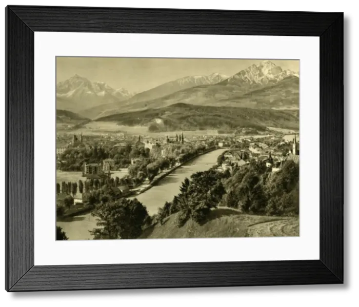 Framed Print : Innsbruck, Tyrol, Austria, c1935. Creator: Unknown Framed Print : Innsbruck, Tyrol, Austria, c1935. Creator: Unknown
