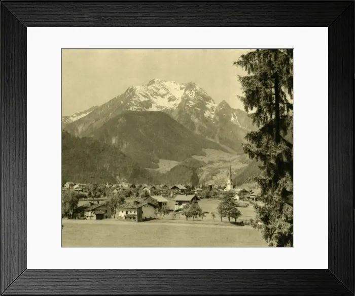 Framed Print : Mayrhofen, Zillertal, Austria, c1935. Creator: Unknown Framed Print : Mayrhofen, Zillertal, Austria, c1935. Creator: Unknown