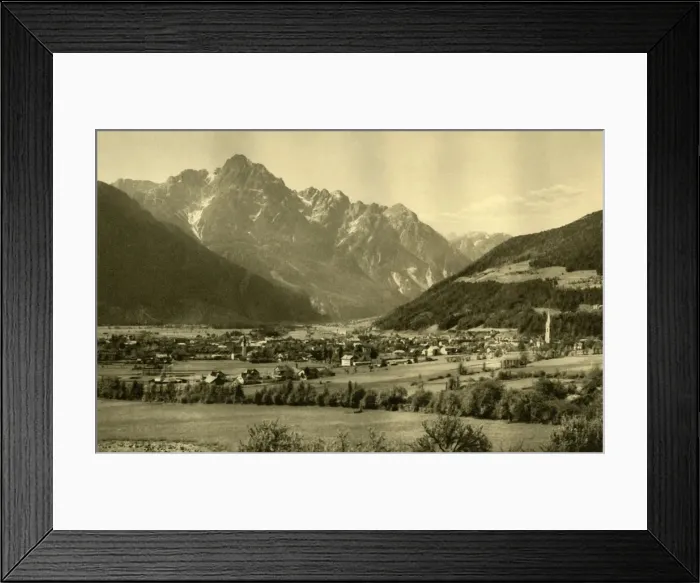 Framed Print : Lienz and the Spitzkofel, Tyrol, Austria, c1935. Creator: Unknown