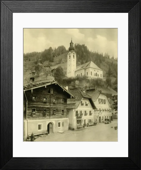 Framed Print : Grossarl, St Johann im Pongau, Austria, c1935. Creator: Unknown Framed Print : Grossarl, St Johann im Pongau, Austria, c1935. Creator: Unknown