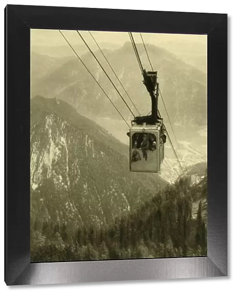 The Feuerkogel cable car, Upper Austria, c1935. Creator: Unknown