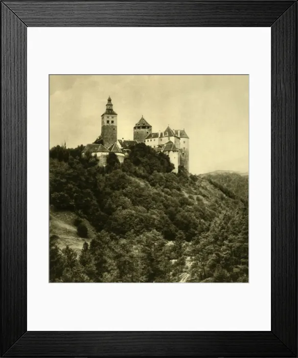 Framed Print : Burg Schlaining, Burgenland, Austria, c1935. Creator: Unknown Framed Print : Burg Schlaining, Burgenland, Austria, c1935. Creator: Unknown