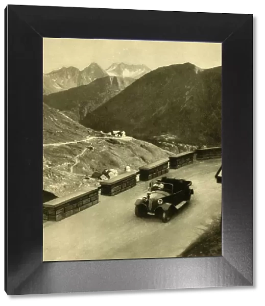 Glocknerhaus on the Grossglockner High Alpine Road, Austria, c1935. Creator: Unknown