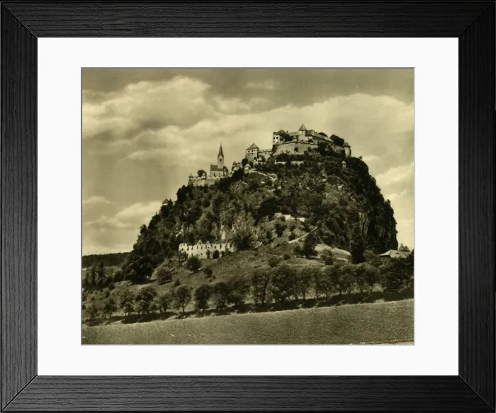 Framed Print : Hochosterwitz Castle, Carinthia, Austria, c1935. Creator: Unknown Framed Print : Hochosterwitz Castle, Carinthia, Austria, c1935. Creator: Unknown