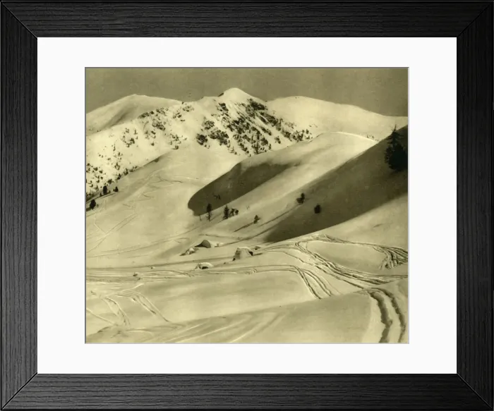 Framed Print : Turracher Hohe, c1938. Creator: Unknown Framed Print : Turracher Hohe, c1938. Creator: Unknown