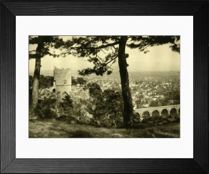 Framed Print : The Black Tower, Modling, Lower Austria, c1935. Creator: Unknown Framed Print : The Black Tower, Modling, Lower Austria, c1935. Creator: Unknown