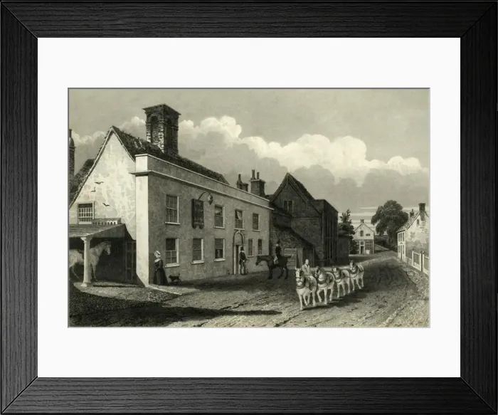 Framed Print : Hurstperpoint, 1830, (1835). Creator: Unknown Framed Print : Hurstperpoint, 1830, (1835). Creator: Unknown
