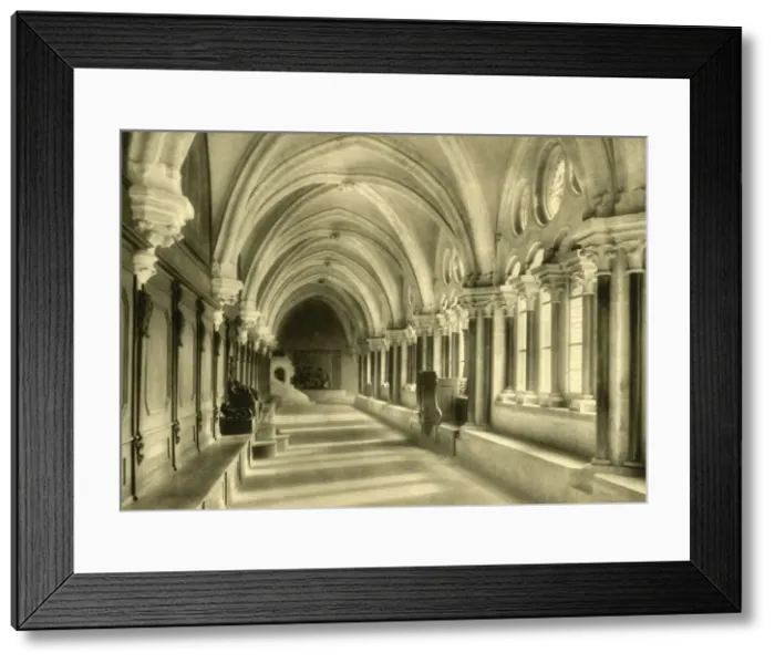 Framed Print : Cloisters, Heiligenkreuz Abbey, Lower Austria, c1935. Creator: Unknown Framed Print : Cloisters, Heiligenkreuz Abbey, Lower Austria, c1935. Creator: Unknown