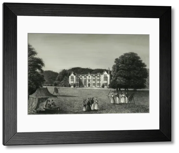 Framed Print : Danny Park, 1835. Creator: Charles J Smith Framed Print : Danny Park, 1835. Creator: Charles J Smith
