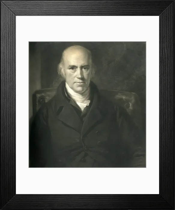 Framed Print : Davies Gilbert, (1767-1839), 1835. Creator: Unknown Framed Print : Davies Gilbert, (1767-1839), 1835. Creator: Unknown