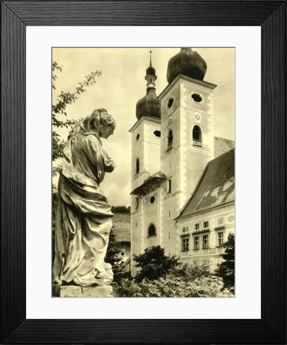 Framed Print : St Lambrechts Abbey, Sankt Lambrecht, Styria, Austria, c1935. Creator: Unknown Framed Print : St Lambrechts Abbey, Sankt Lambrecht, Styria, Austria, c1935. Creator: Unknown
