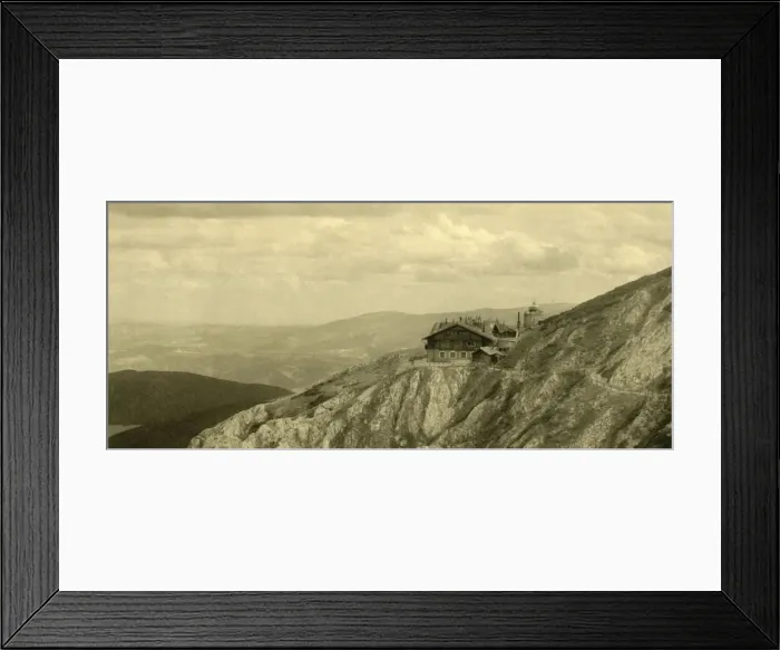 Framed Print : Hotel on the Schneeberg, Lower Austria, c1935. Creator: Unknown Framed Print : Hotel on the Schneeberg, Lower Austria, c1935. Creator: Unknown