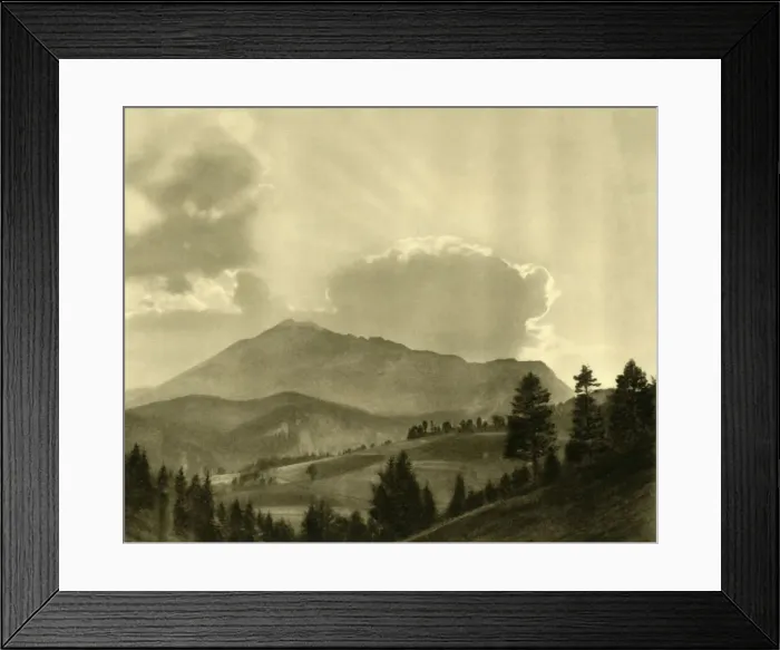 Framed Print : The Otscher, Lower Austria, c1935. Creator: Unknown Framed Print : The Otscher, Lower Austria, c1935. Creator: Unknown