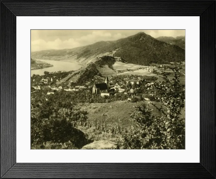 Framed Print : Spitz an der Donau, Wachau, Lower Austria, c1935. Creator: Unknown Framed Print : Spitz an der Donau, Wachau, Lower Austria, c1935. Creator: Unknown