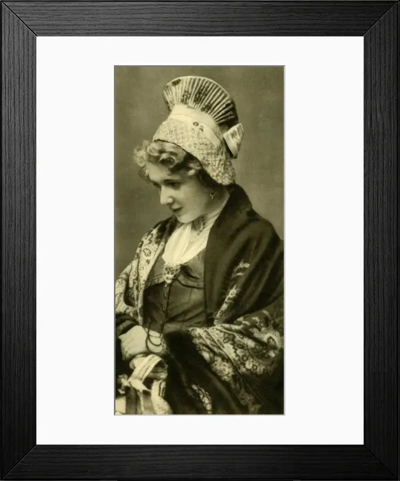 Framed Print : Woman in traditional costume, Lower Austria, c1935. Creator: Unknown Framed Print : Woman in traditional costume, Lower Austria, c1935. Creator: Unknown
