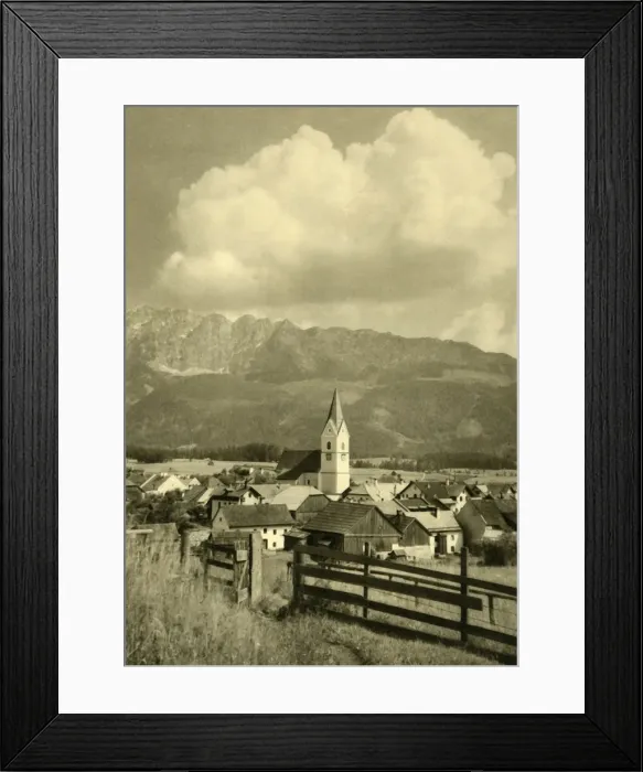 Framed Print : Bad Mitterndorf, Styria, Austria, c1935. Creator: Unknown Framed Print : Bad Mitterndorf, Styria, Austria, c1935. Creator: Unknown