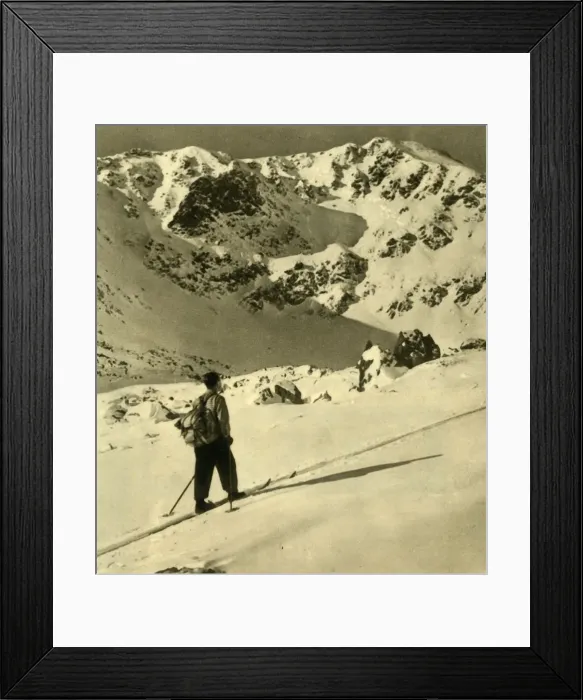 Framed Print : The Rottenmann and Wolz Tauern, Styria, Austria, c1935. Creator: Unknown Framed Print : The Rottenmann and Wolz Tauern, Styria, Austria, c1935. Creator: Unknown