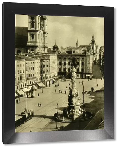 Main Square, Linz, Upper Austria, c1935. Creator: Unknown