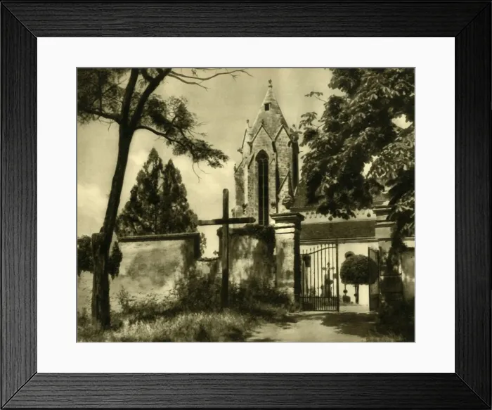 Framed Print : Church at Bad Deutsch-Altenburg, Lower Austria, c1935. Creator: Unknown Framed Print : Church at Bad Deutsch-Altenburg, Lower Austria, c1935. Creator: Unknown
