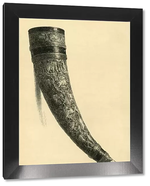 Horn, 11th century, (1881). Creator: A A Bradbury