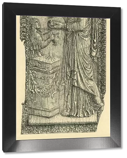 The Symmachi Panel, late 4th or early 5th century, (1881). Creator: W Wise