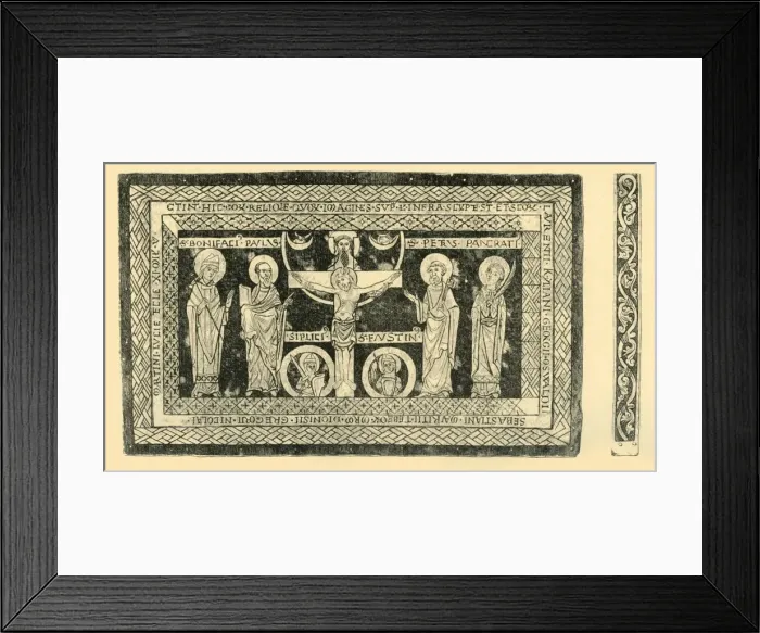 Framed Print : The Hildesheim Portable Altar, c1160-1170, (1881). Creator: W Jones Framed Print : The Hildesheim Portable Altar, c1160-1170, (1881). Creator: W Jones