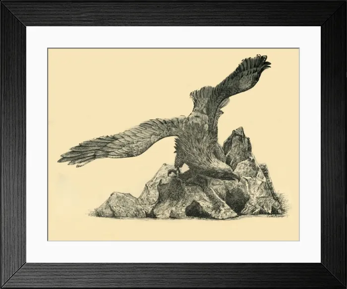 Framed Print : Incense burner in the form of an eagle, c1860, (1881). Creator: J. I. Williamson Framed Print : Incense burner in the form of an eagle, c1860, (1881). Creator: J. I. Williamson