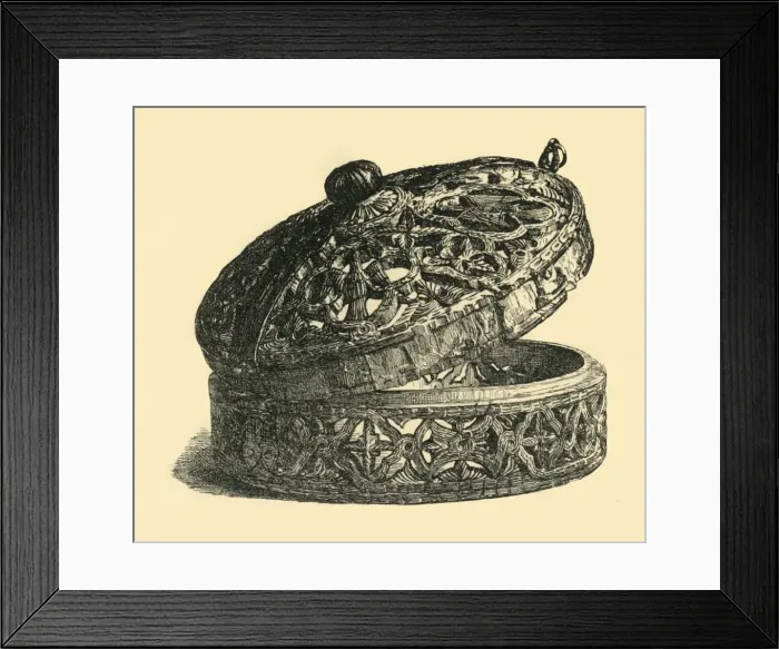 Framed Print : Pyxis, c964 AD, (1881). Creator: M Sullivan Framed Print : Pyxis, c964 AD, (1881). Creator: M Sullivan