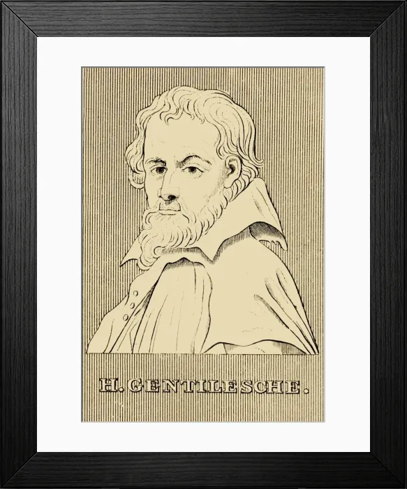 Framed Print : El Gentilesche, (1563-1639), 1830. Creator: Unknown Framed Print : El Gentilesche, (1563-1639), 1830. Creator: Unknown