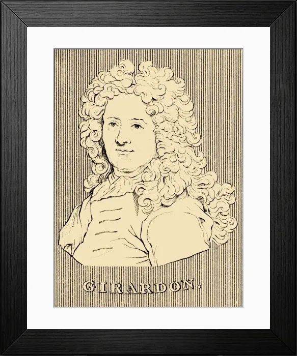 Framed Print : Girardon, (1628-1715), 1830. Creator: Unknown Framed Print : Girardon, (1628-1715), 1830. Creator: Unknown