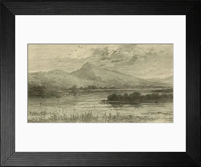 Framed Print : Bala Lake, 1898. Creator: Unknown Framed Print : Bala Lake, 1898. Creator: Unknown