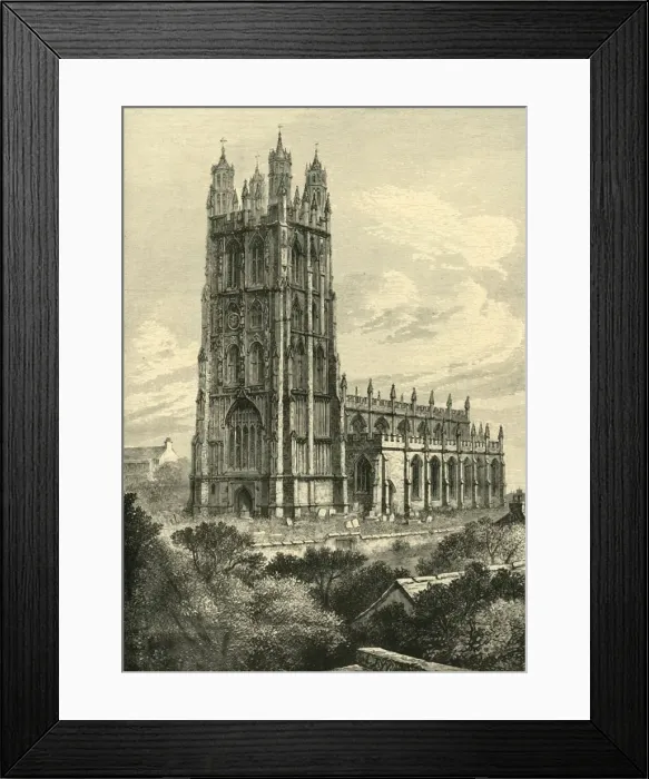 Framed Print : Wrexham Church, 1898. Creator: Unknown Framed Print : Wrexham Church, 1898. Creator: Unknown