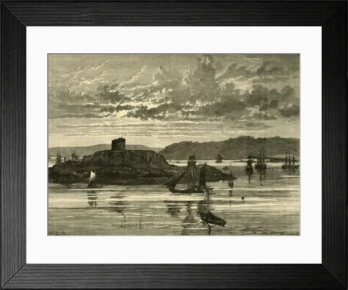 Framed Print : The Catwater, from Catdown, 1898. Creator: Unknown Framed Print : The Catwater, from Catdown, 1898. Creator: Unknown