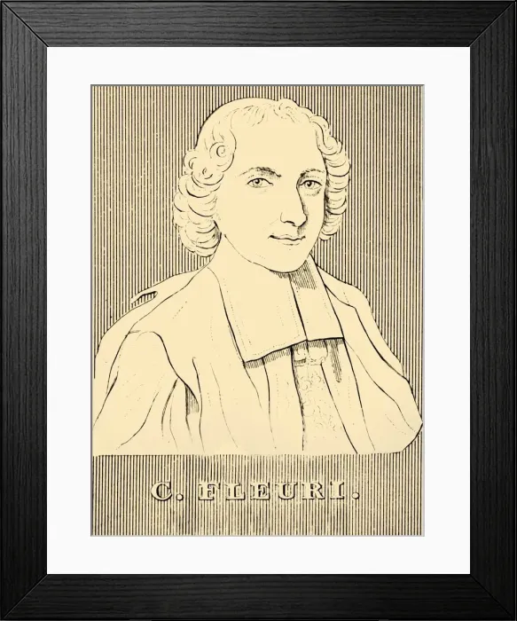Framed Print : C. Fleuri, (1640-1723), 1830. Creator: Unknown Framed Print : C. Fleuri, (1640-1723), 1830. Creator: Unknown