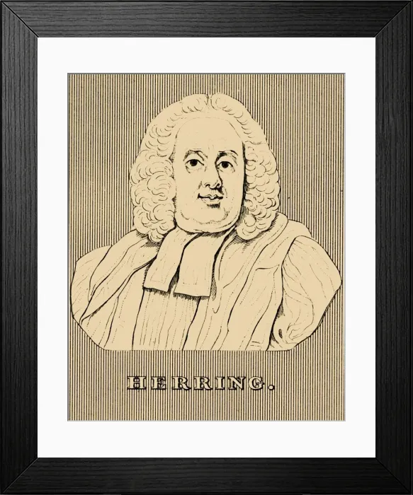 Framed Print : Herring, (1693-1757), 1830. Creator: Unknown Framed Print : Herring, (1693-1757), 1830. Creator: Unknown