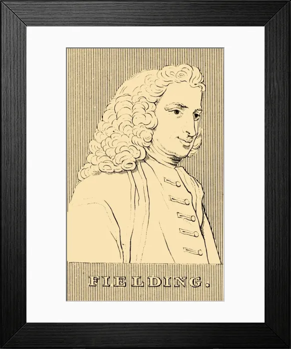 Framed Print : Fielding, (1707-1754), 1830. Creator: Unknown