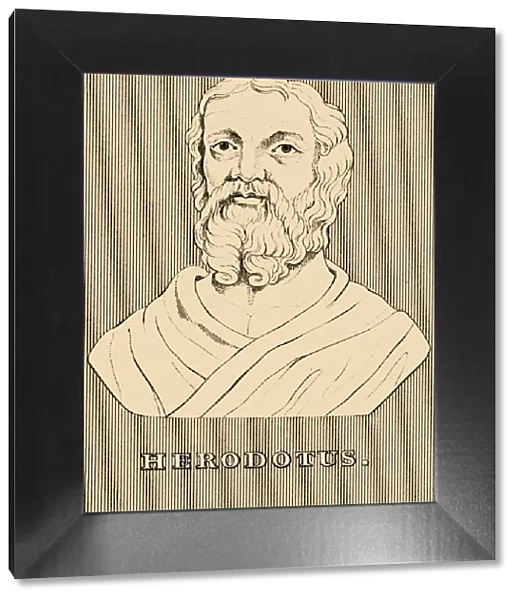 Herodotus, (c484-c425 BC), 1830. Creator: Unknown