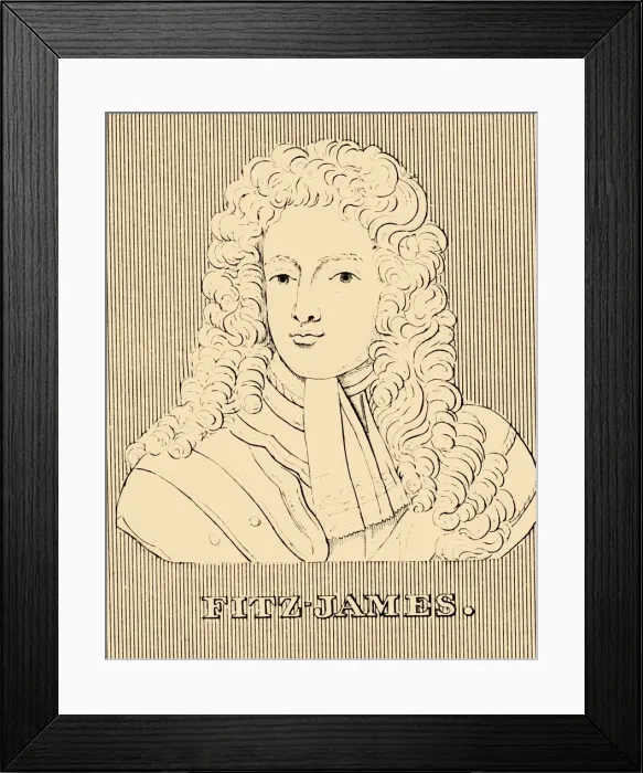 Framed Print : Fitz-James, (1670- 1734), 1830. Creator: Unknown Framed Print : Fitz-James, (1670- 1734), 1830. Creator: Unknown