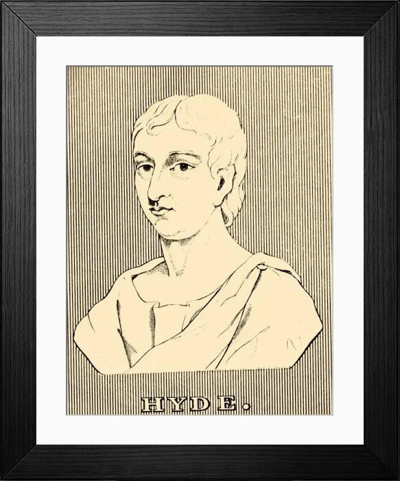 Framed Print : Hyde, (1661-1723), 1830. Creator: Unknown Framed Print : Hyde, (1661-1723), 1830. Creator: Unknown