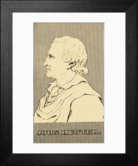 Framed Print : John Hunter, (1728-1793), 1830. Creator: Unknown