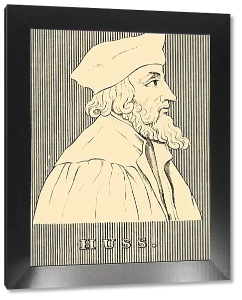 Huss, (c1369-1415), 1830. Creator: Unknown