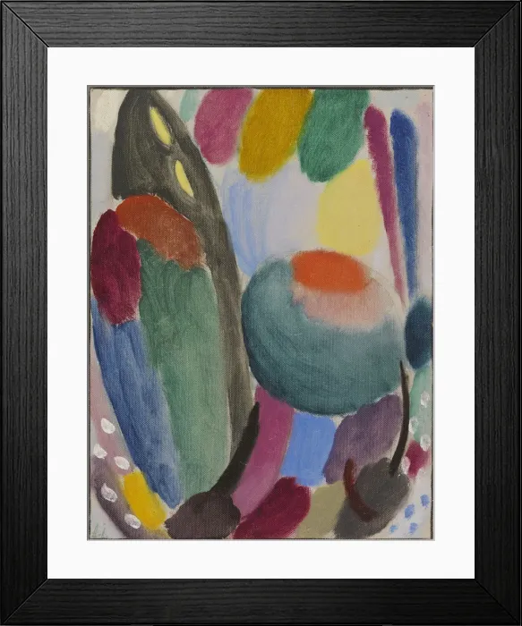 Framed Print : Variation: aroma and freshness (Holland), 1918. Creator: Javlensky, Alexei, von (1864-1941) Framed Print : Variation: aroma and freshness (Holland), 1918. Creator: Javlensky, Alexei, von (1864-1941)