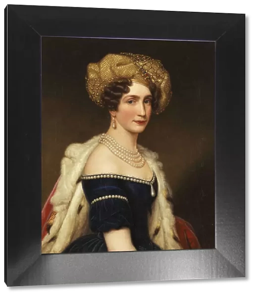 Princess Augusta of Bavaria (1788-1851), Duchess of Leuchtenberg, ca 1825. Creator: Stieler