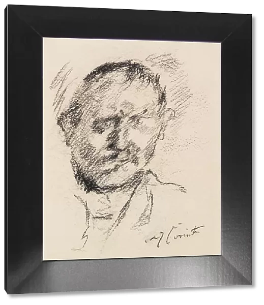 Self-Portrait, c. 1925. Creator: Corinth, Lovis (1858-1925)