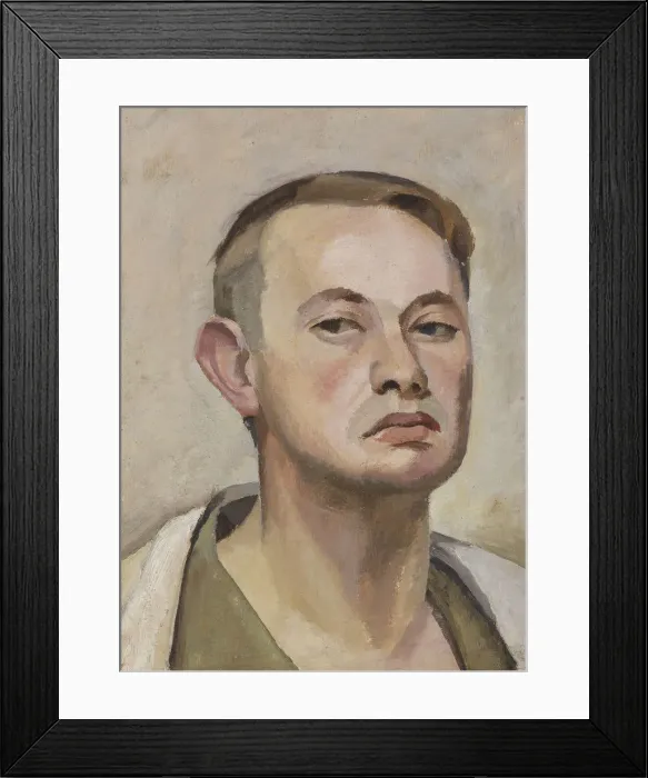 Framed Print : Self-Portrait, c. 1925. Creator: Tratt, Karl (1900-1937) Framed Print : Self-Portrait, c. 1925. Creator: Tratt, Karl (1900-1937)